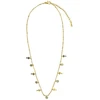 Victoria Walls Gold-plated pakabukas with crosses and crystals VWN260810G