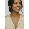 Victoria Walls Gold-plated pakabukas with crosses and crystals VWN260810G