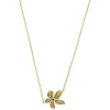 Victoria Walls Gold-plated steel pakabukas with flower VWN260712G