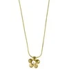 Victoria Walls Gold-plated steel pakabukas Flower Étoilée Gold VWN260635G