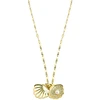 Victoria Walls Gold-plated women's pakabukas made of steel VWN260835G