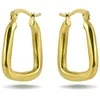 Victoria Walls Oval auksinis-plated earrings Zyrelia Gold VWE260595G