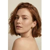 Victoria Walls Set of auksinis-plated earrings with crystals VWS260873G (2 pairs)