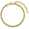 Victoria Walls Women's auksinis-plated bracelet Valis Celviana Gold VWB260760G