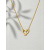 Vuch Beautiful auksinis-plated pakabukas Heart Emery Gold