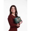 Vuch Dámská crossbody kabelka Coalie Flowers Žalias