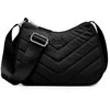 Vuch Moteriška crossbody rankinė Liva Juodas Banana Bag