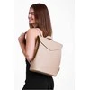 Vuch Moteriška odinė kuprinė Joanna Leather rusvai gelsvas