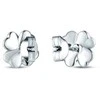 Vuch Delicate steel earrings Fouria Sidabrinis Clover