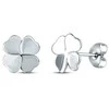Vuch Delicate steel earrings Fouria Sidabrinis Clover