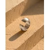 Vuch Distinctive single steel earring Mirn Sidabrinis
