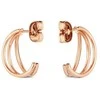 Vuch Elegantiški auskarai iš paauksuoto plieno Elegy Rose Gold