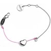 Vuch Fashion Shiny Heart Rožinė apyrankė