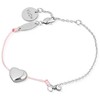 Vuch Fashion Shiny Heart Rožinė apyrankė