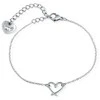 Vuch Minimalist Steel Bracelet Heart Emery Sidabrinis