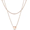 Vuch Original Detis Rose Gold Double Necklace