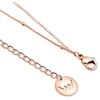 Vuch Original Detis Rose Gold Double Necklace
