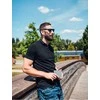 Vuch Vyriška odinė piniginė Clyde Pilkas