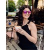 Vuch Polerizuoti sunglasses Foxy Dotty Mocha