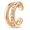 Vuch Split single earring with zircons Vein Rose Gold