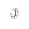 Vuch Split single earring with zircons Vein Sidabrinis
