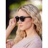 Vuch Polarized sunglasses Mitzi Thin Juodas