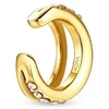 Vuch Vein Gold split single earring with zircons