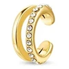 Vuch Vein Gold split single earring with zircons