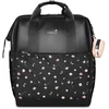 Vuch Women's backpack Eloa Flowers Juodas