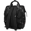 Vuch Women's backpack Eloa Flowers Juodas