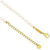 Vuch Women's pakabukas made of real pearls Mireya Gold