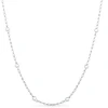 Vuch Women's pakabukas with pearls Kruwen Sidabrinis