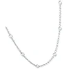 Vuch Women's pakabukas with pearls Kruwen Sidabrinis