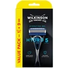 Barzdaskutė Wilkinson Sword „Hydro 5“ odos apsaugos skustuvas + 9 galvutės