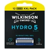 Wilkinson Hydro 5 skutimosi peiliukai, 12vnt