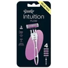 Wilkinson Intuition Flow maszynka do golenia su 3 ostrzami i 4 įdėklai