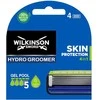 Wilkinson The Face Groomer wkład su 5 ostrzami i żelem nawilżającym 4vnt.