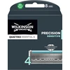 Wilkinson Sword Quattro Essential 4 Keičiami peiliukai vyrams, 1 pakuotė
