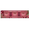 Yankee Candle Aromatinių žvakių rinkinys (Black Cherry), 3 x 37 g