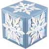 Zmile Cosmetics Snow Flake Cube Frosty Baltas Calendar - Adventní kalendář
