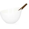Salad bowl with utensils Homla MOOKA, 24 cm