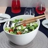 Salad bowl with utensils Homla MOOKA, 24 cm