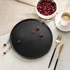 Plate Homla FAMELIO Juodas, 28 cm