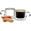 Set of double-walled glasses Homla CEMBRA, 2 x 80 ml