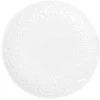 Dessert plate Homla SYLIA Baltas Ornament, 21 cm