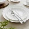 Dessert plate Homla SYLIA Baltas Ornament, 21 cm