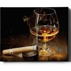 Konjakas ir cigaras 40*50 cm