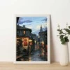 Lietus mieste 40*50 cm