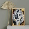Marilyn Monroe 40*50 cm (Auksiniai dažai)