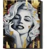 Marilyn Monroe 40*50 cm (Auksiniai dažai)